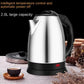Travel Electric Kettle Tea Coffee 2L Stainless Steel Portable Water Boiler Pot For Hotel Family Trip Kitchen Smart Kettle Pot